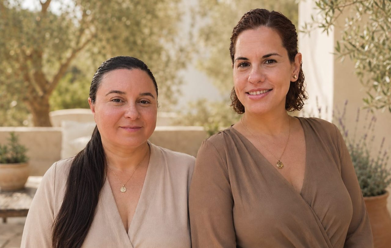 Samilah y Auria, facilitadoras del taller Abriendo caminos hacia la Abundancia